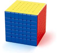Meilong 7M V2 7 x 7 Magnetic Speed Cube,Magic Cube with Adjustable Elasticity and Sticker-Free Shape,Moves Quickly and Smoothly Puzzle Boxes