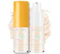 Meilury Poudre de protection solaire minérale pour cuir chevelu et cheveux 20 ml SPF 35 Pa++, poudre solaire pour cuir chevelu, protection UV, large spectre, légère, Oui