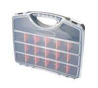 MEILVMEIJI Boîte de rangement avec séparateurs pour petites pièces, boîte à outils portable, rangement de vis pour perles de noix