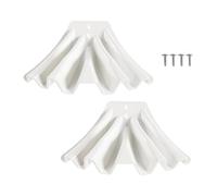 MEILVMEIJI Tuyau d'extension de tuyau de descente pour la dispersion de l'eau de pluie - Taille double pour tuyau de descente 3 x 4 et 3 x 2, design anti-obstruction et