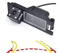 Meimeier Compatible avec la caméra de recul HD de trajectoire Dynamique de caméra de Voiture pour Opel Meriva Vectra Zafira Insignia
