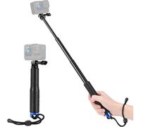 meimie-Perche Etanche Pour Gopro,19 Inch Perche À Selfie Télescopique Pour Gopro Hero 13/12/11/10/9/8,Dji Osmo Action 5 Pro/4/3,Akaso Ek7000/V50X,Insta360 Ace Pro Et Autres Caméras D'Action