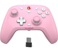 Meimieshop-T4 Cyclone Pro Contrôleur Sans Fil Pro Pour Pc/Switch/Lite/Oled,Contrôleur Pc Avec Joystick De Détection À Effet Hall,Compatible Avec Android,Ios,Steam Deck Et Windows(Rose)