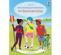 Mein Anziehpuppen-Stickerbuch: Im Sommercamp