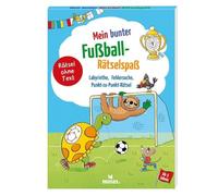 Mein bunter Fußball Rätselspaß: Labyrinthe, Fehlersuche, Punkt-zu-Punkt-Rätsel