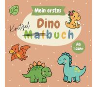 Mein erstes Dino Kritzelbuch - Malbuch für für Kinder ab 1 Jahr: 30 große, einfache Dinosaurier-Motive zum Kritzeln & Ausmalen mit T-Rex, Stegosaurus, Triceratops & mehr