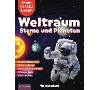 Mein erstes Lesen: Weltraum, Sterne und Planeten: Spannendes Wissen für Erstleser - Mit einfachen Texten, großer Schulschrift, beeindruckenden Fotos und Wissens-Quiz