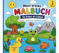 Mein erstes Malbuch für Kinder ab 3 Jahren