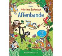 Mein erstes Stickerbuch: Affenbande: mit über 130 Stickern - Stickerheft ab 3 Jahren