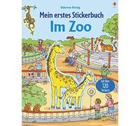 Mon premier livre d'autocollants : Au zoo – Usborne