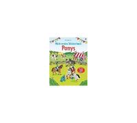 Mon premier livre d'autocollants : Poneys – Usborne