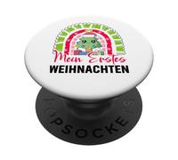 Mein Erstes Weihnachten Mignon Sapin Noël Hiver Noël PopSockets PopGrip Adhésif