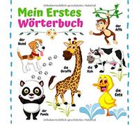Mein Erstes Wörterbuch: Baby Wörterbuch Mit Tieren, Mein Erstes Bilderbuch - Buch Ab 9 Monate