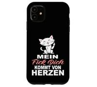 Mein Fick Dich kommt Von Herzen - des Dictons drôles avec Ironie Coque pour iPhone 11