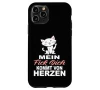 Mein Fick Dich kommt Von Herzen - des Dictons drôles avec Ironie Coque pour iPhone 11 Pro