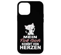 Mein Fick Dich kommt Von Herzen - des Dictons drôles avec Ironie Coque pour iPhone 12 Mini