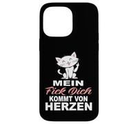 Mein Fick Dich kommt Von Herzen - des Dictons drôles avec Ironie Coque pour iPhone 14 Pro Max