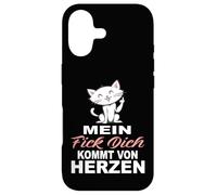 Mein Fick Dich kommt Von Herzen - des Dictons drôles avec Ironie Coque pour iPhone 17