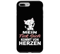 Mein Fick Dich kommt Von Herzen - des Dictons drôles avec Ironie Coque pour iPhone 7 Plus/8 Plus