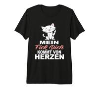 Mein Fick Dich kommt Von Herzen - des Dictons drôles avec Ironie T-Shirt Haut de Gamme