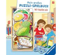 Mein großes Puzzle-Spielbuch - Wir kaufen ein