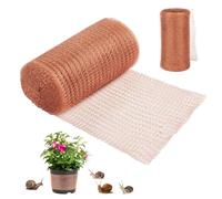 Mein Herz 6 Mètres Filet en Cuivre,Anti Limaces et Escargots,Filet Anti Limaces et Escargots Maille de Cuivre Découpable pour la Lutte Antiparasitaire Escargots Souris Oiseaux Rongeurs