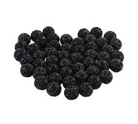Mein HERZ Boule Filtrante pour Aquarium, 100 Pcs Filtre en Coton Biochimique, Purification et Dégradation des Substances Toxiques et Nocives dans l'eau, 16mm, pour Filtrer Les Aquariums