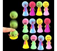 Mein HERZ Jouet Rebondissant,12 Pièces Jouets Lumineux LED Jouets Lumineux Rebondissants Clignotant Jouet pour Fête Anniversaire Remplisseurs de Sac de Partie,Fournitures de fête Décorations