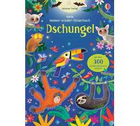 Mon livre d'autocollants à réutiliser : Jungle – Usborne