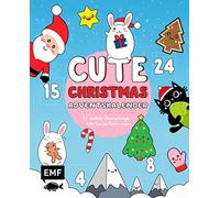 Mein Kawaii-Adventskalender-Buch: Cute Christmas: 24 niedliche Überrasch (Relié)