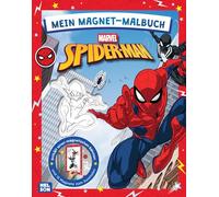Mein Magnet-Malbuch Spider-Man: Mit magnetischem Rahmen und 15 Magneten zum Ausmalen | Kreativer Malspaß ab 4 Jahren