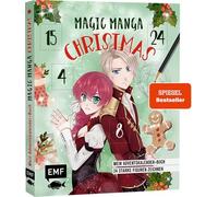 Mein Manga-Adventskalender-Buch: Magic Manga Christmas: 24 starke Figure (Relié)