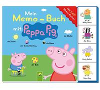 Mein Memo-Buch mit Peppa Pig. Mit 2 x 20 Memo-Karten: Für Peppa Wutz Fans ab 3 Jahren