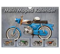Mein Moped Kalender (Wandkalender 2026 DIN A4 quer), CALVENDO Monatskalender: Jugendträume werden war