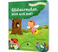 Mein Puste-Licht-Buch: Glühwürmchen, blink doch mal!: Zähl-Buch mit Puste-Licht und LED-Lämpchen, Mitmachbuch für Kinder ab 18 Monaten