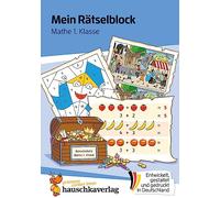 Mein Rätselblock Mathe 1. Klasse: A5-Übungsblock