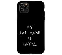Mein Rap Name ist Lay-Z Drôle Dicton Graphique Nouveauté Musique Coque pour iPhone 11 Pro Max