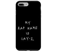 Mein Rap Name ist Lay-Z Drôle Dicton Graphique Nouveauté Musique Coque pour iPhone 7 Plus/8 Plus