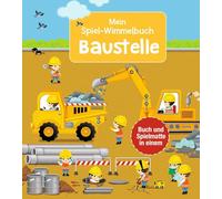 Mein Spiel-Wimmelbuch: Baustelle: Ein Aufklappbuch, das Seite für Seite zu einem großen Bilderteppich wird. Zum Spielen und Entdecken für Kinder ab 2 Jahren.