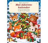 Mein tierischer Mal-Adventskalender: 24 Tage bis Weihnachten