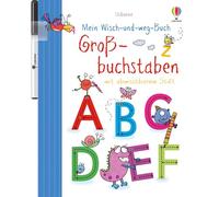 Mein Wisch-und-weg-Buch: Großbuchstaben: mit abwischbarem Stift