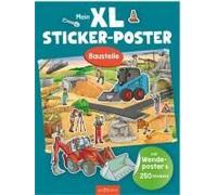 Mein Xl Sticker-Poster Baustelle