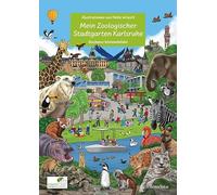 Mein Zoologischer Stadtgarten Karlsruhe - Wimmelbilderbuch für Kinder mit liebevollen Illusttrationen von Heiko Wrusch: Bachems Wimmelbilder