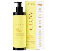 Meina AHA Glow Cleanser avec PHA, acide hyaluronique et eau de rose, nettoyant éclaircissant pour le visage, gel lavant, gel nettoyant, gel nettoyant pour le visage, démaquillant, 200 ml