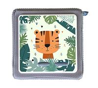 MeinBaby123® Film de protection compatible avec Toniebox | Housse de protection autocollante | Autocollant parfaitement adapté | Sticker de protection | Accessoire Toniebox | Tigre mignon dans la