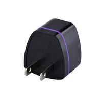 Meindin Adaptateur de Prise de Voyage européen - Convertisseur de Sortie International 50/60 Hz 110-250 V - Adaptateur de Voyage uniel Robuste, Adaptateur de Prise Portable américain l'europe pour la