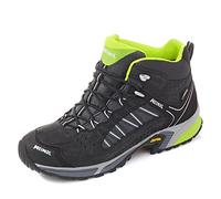 Meindl 3062-01/9 SX 1.1 Mid GTX Chaussures pour Homme, Noir/Jaune Citron, Taille 43
