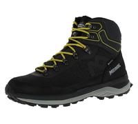 Meindl Antero 3.0 GTX Chaussures de randonnée imperméables et stables pour homme avec membrane Goretex et semelle adhérente, Anthracite/jaune., 41 EU