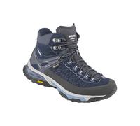 Meindl - Chaussures de randonnée journée en GORE-TEX - Top Trail Lady Mid GTX Marine/Azur pour Femme en Cuir - Taille 7 UK - Navy Navy 7 UK