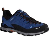 Meindl Lite Trail GTX 3966-09 Chaussure de randonnée légère pour homme, cuir, bleu/orange - Chaussures de randonnée Outdoor pour homme, bleu, cuir/textile (velours)